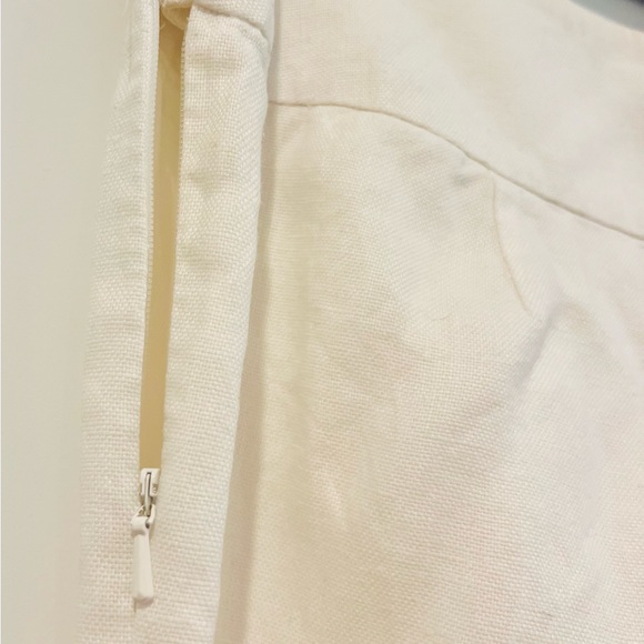 Lauren Ralph Lauren 100% Linen Wide Leg Pants – Ivory | Size 10 - Picture 5 of 12